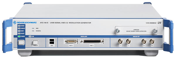 Генератор сверхширокополосных сигналов и I/Q-модуляции R&S®AFQ100B