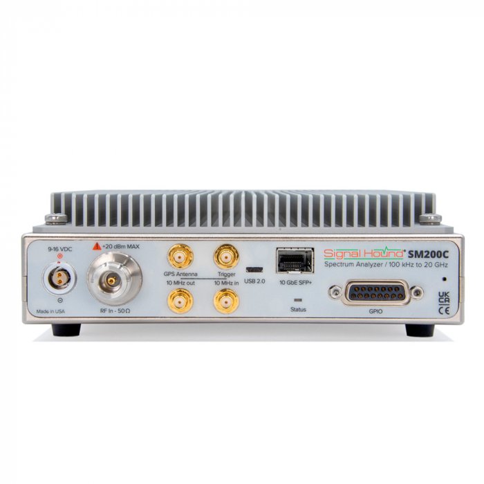 Анализатор спектра реального времени с подключением 10GbE Signal Hound SM200C