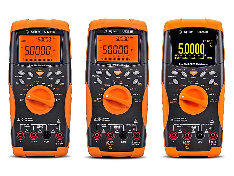 Ручные цифровые мультиметры серии U1250B