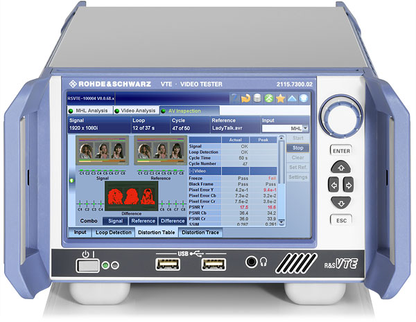 R&S®VTE — видеотестер