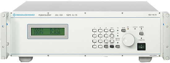 Программируемые источники постоянного тока R&S®NGPE35/40 и NGPE70/20