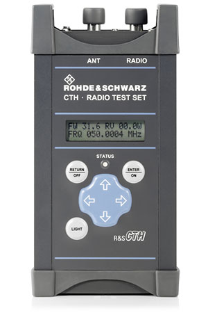 R&S®CTH100A / R&S®CTH200A — портативные тестеры для проверки радиостанций