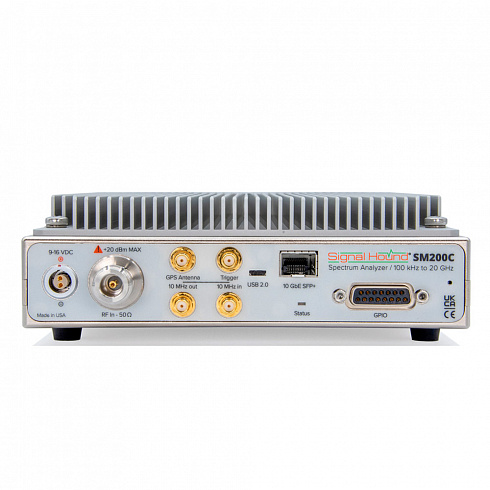 Анализатор спектра реального времени с подключением 10GbE Signal Hound SM200C