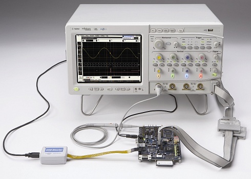 Осциллограф Keysight Technologies   MSO8104A (1 GHz, 2/4 GSa/s, 4+16-канальный)