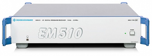 R&S®EM510 цифровой широкополосный приемник реального времени КВ диапазона