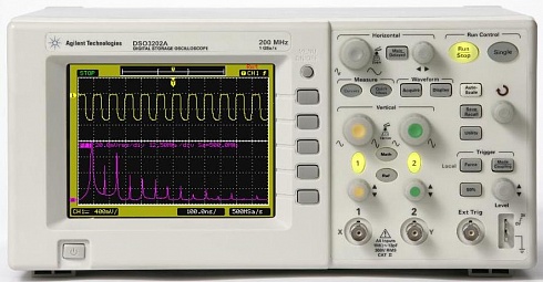 Осциллографы Keysight Technologies  DSO3102A (100 МГц, 1Гвыб/с, 2-х канальный)